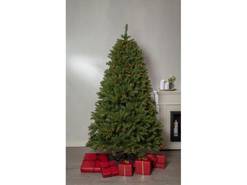 Star Trading Weihnachtsbaum Narvik, 2.1 m, Grün, 300 LED LED Leuchtbaum