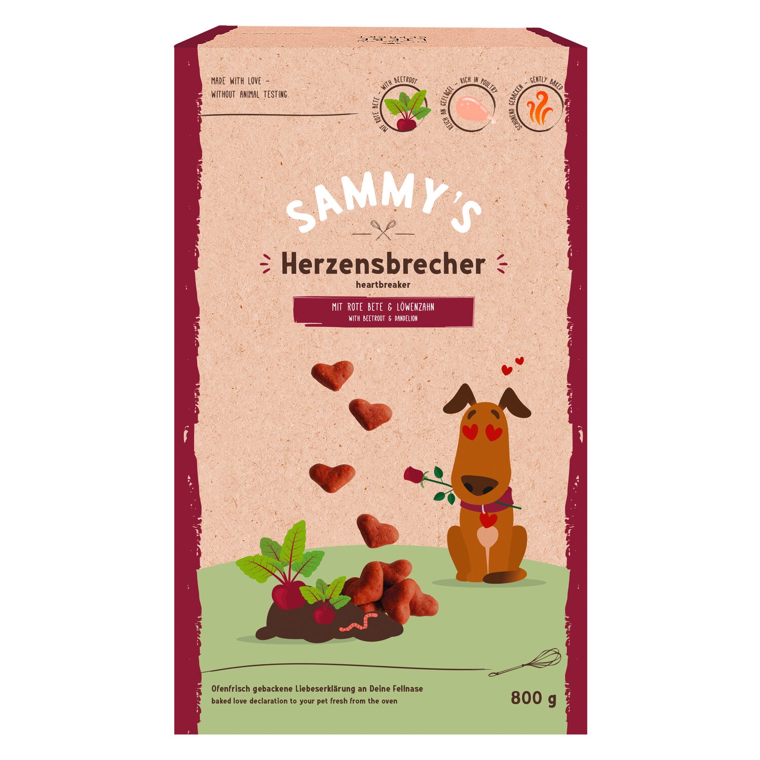 bosch Sammy's Herzensbrecher  - 800 g