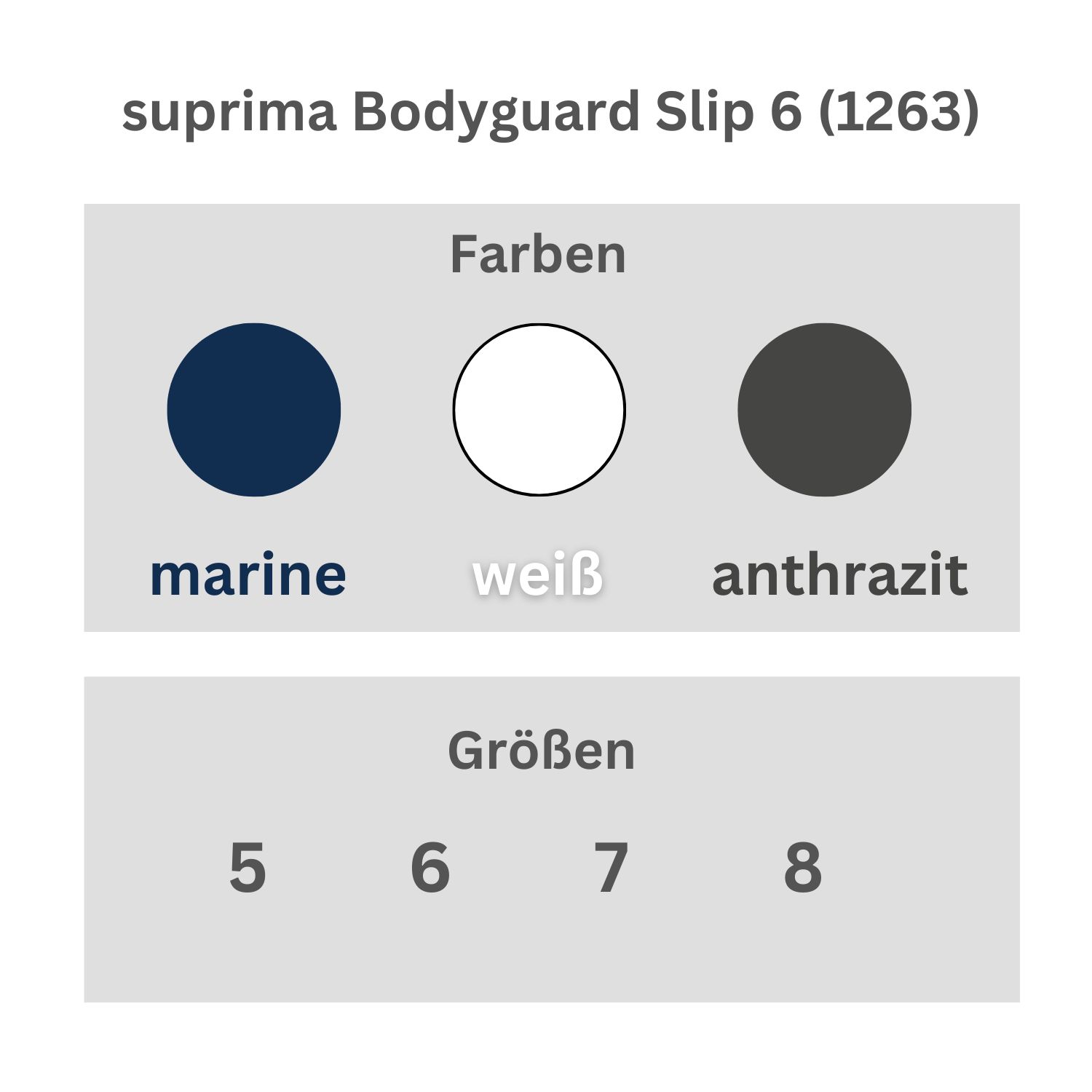 suprima Bodyguard Slip 6 (1263)