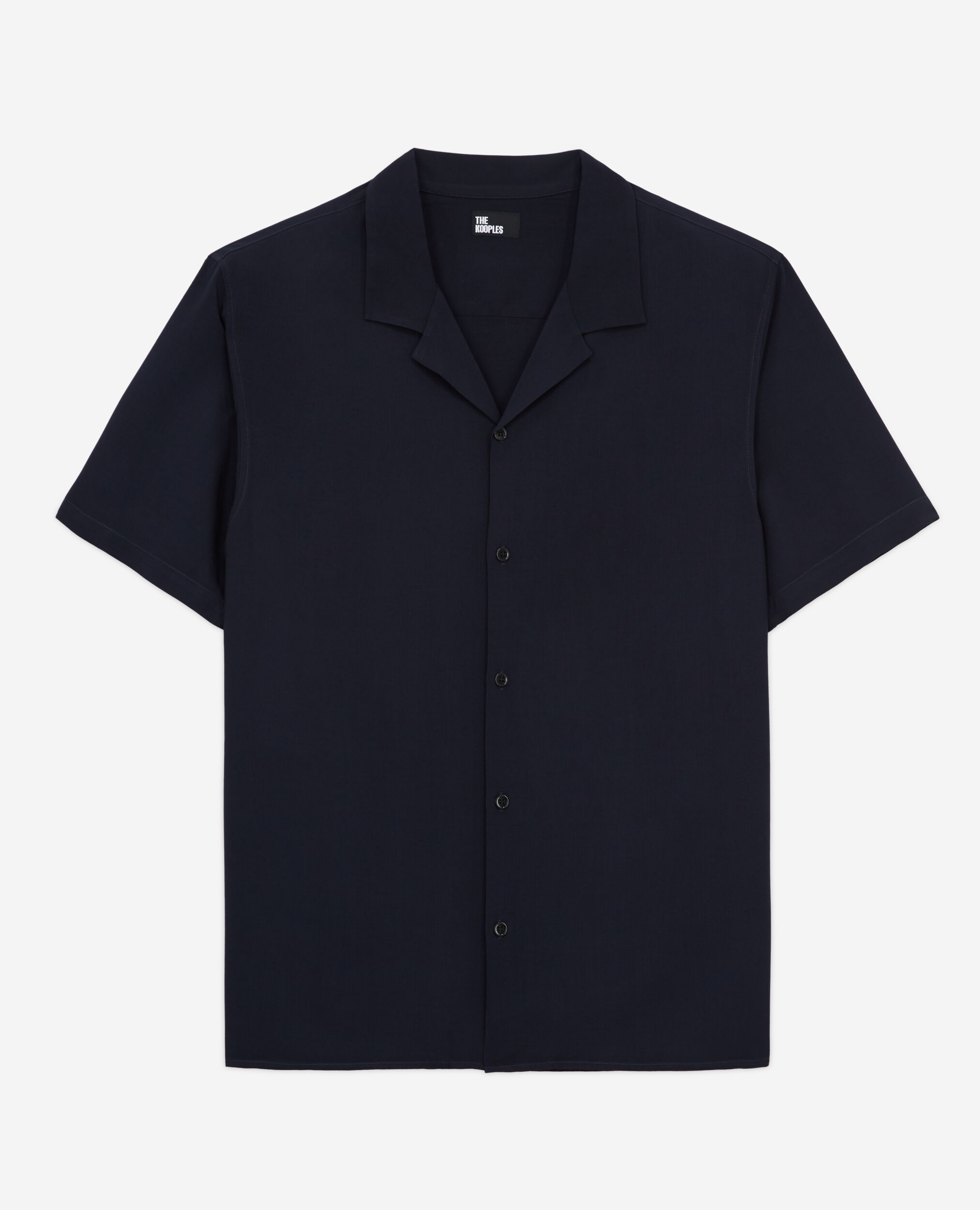Chemise casual bleu marine