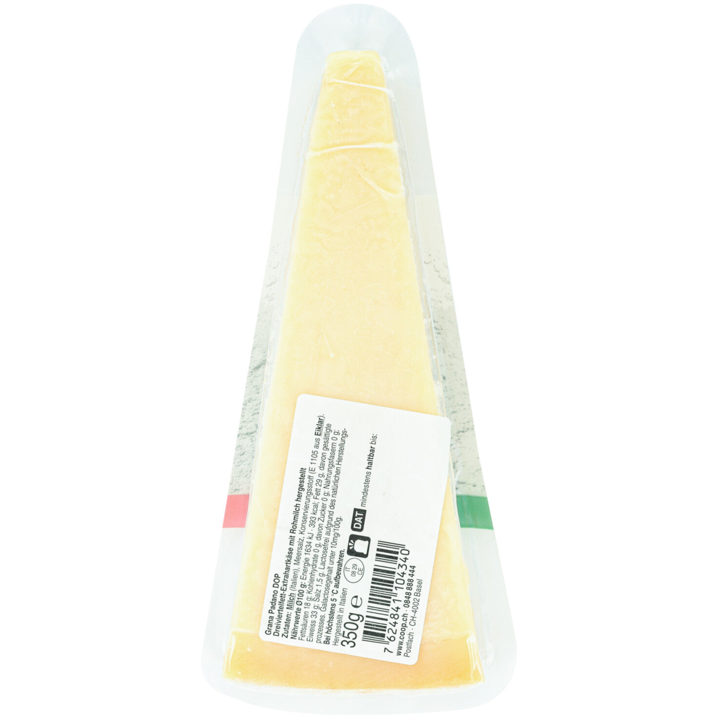 Prix Garantie Grana Padano DOP Keil 350g