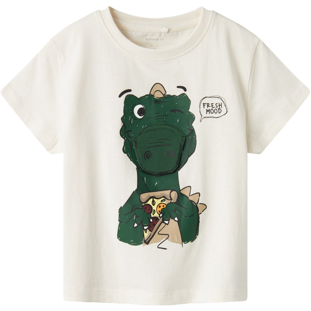 Køb Name It Cloud Dancer Brett Regular T-Shirt