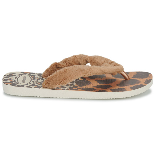 Havaianas - HOME FLUFFY - Beige / Marron