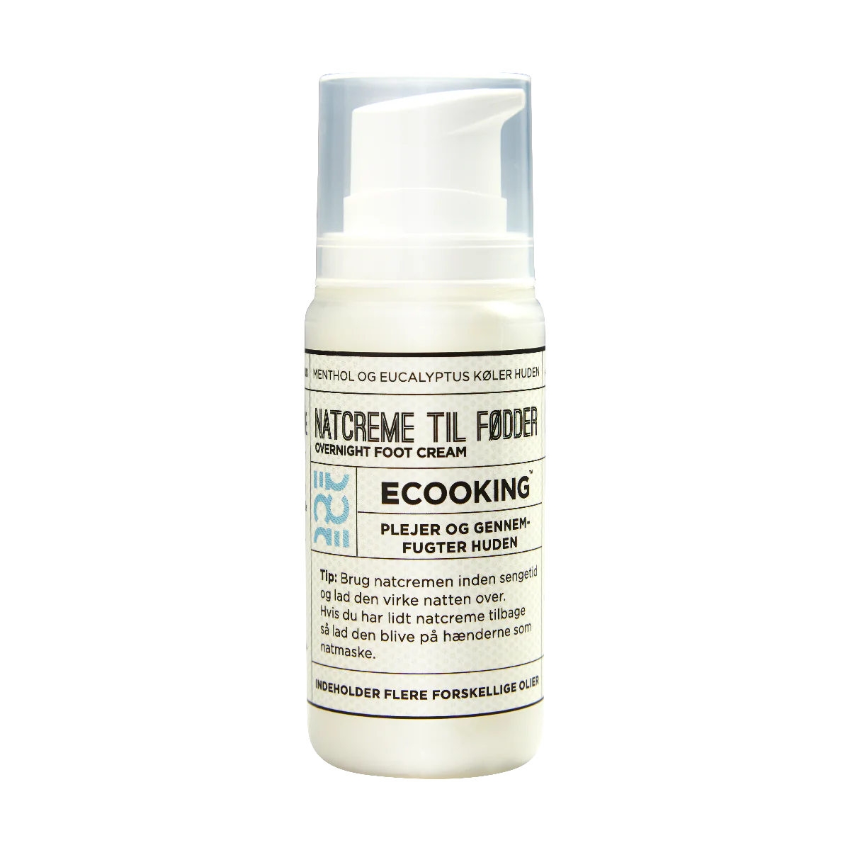 Ecooking  Natcreme til fødder - 100 ml.