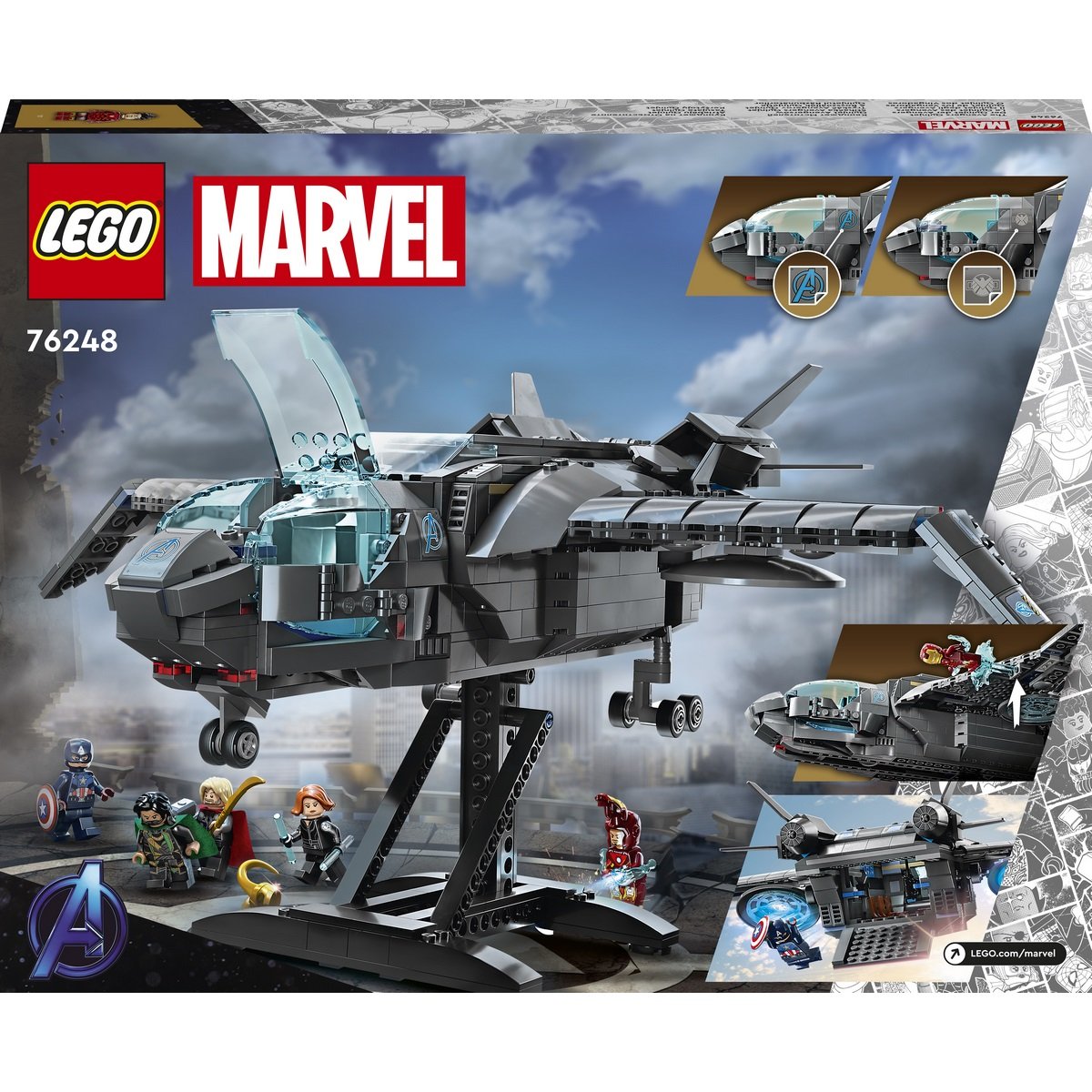 Le Quinjet des Avengers Lego Marvel 76248