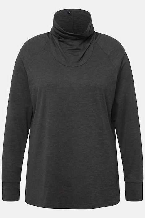 Sweater, Loop, Rundhals, Langarm, extraweich, Daumenloch