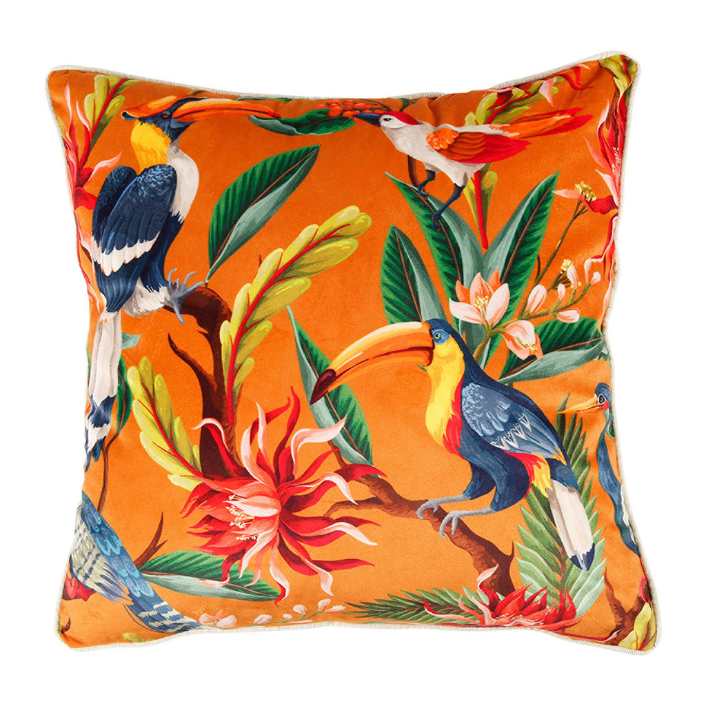 Housse de coussin polyester JUNGLE 40x40cm