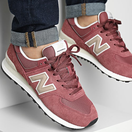 Baskets U574SMB Claret Beige