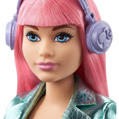 Barbie Prinzessinnen Abenteuer Daisy Puppe (rosa Haare) mit Hündchen