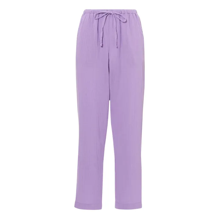 Xirena Pantalon Brinkley Gaze de Coton | Lilas