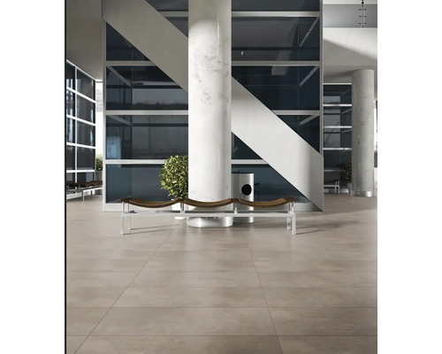 MIRAVA porseleinen wand- en vloertegel MANHATTAN Taupe 30 x 60 x 0,9 cm mat gerectificeerd