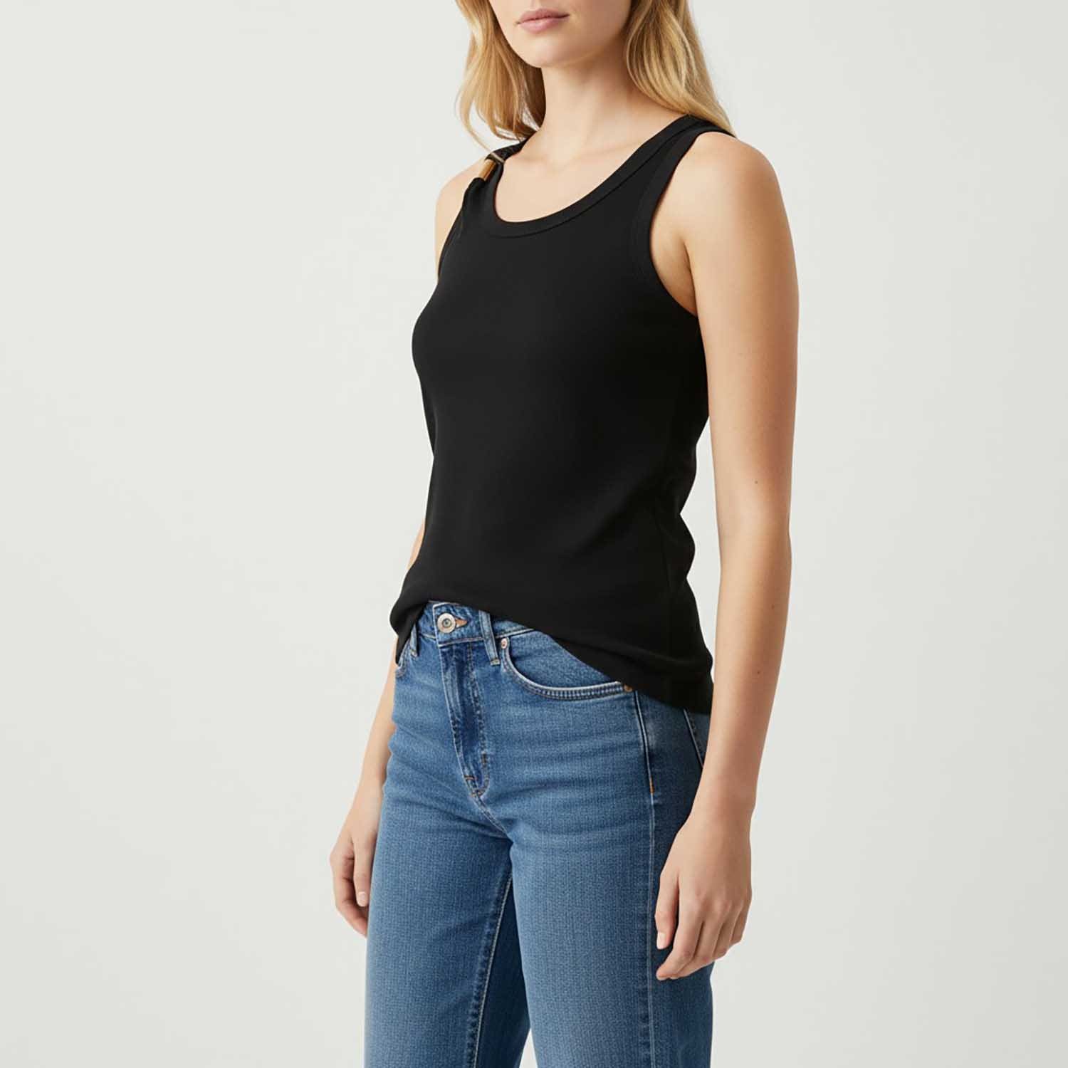 Top Femme noir