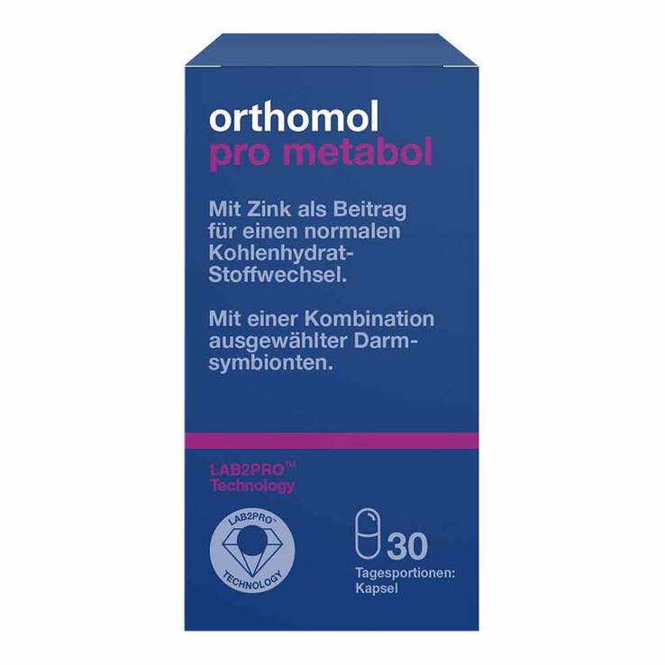 Orthomol pro metabol Kapseln, 30 St