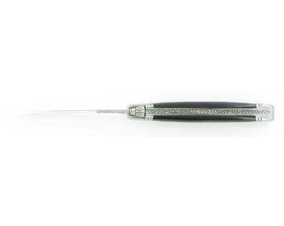 Laguiole Ebène Couteau de poche Laguiole par Chazeau Honoré