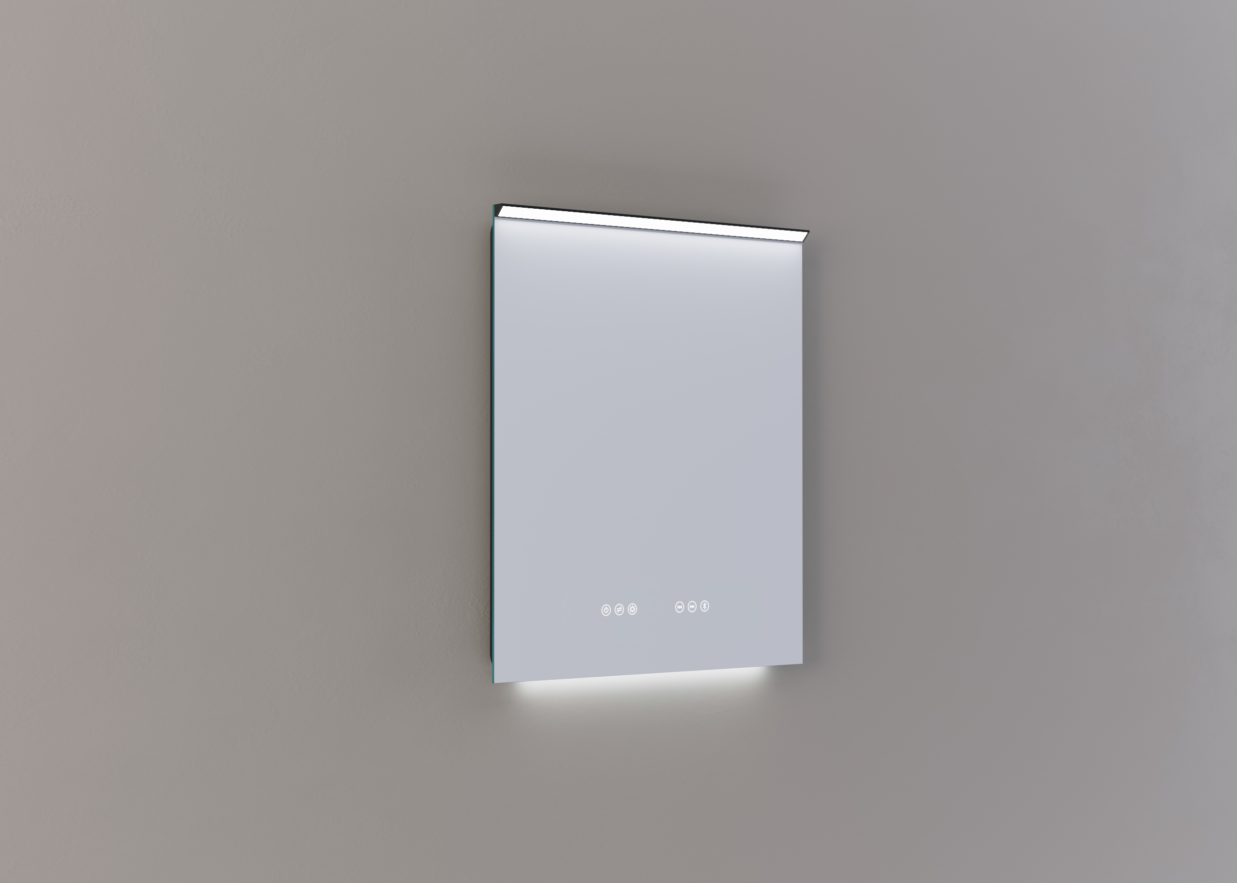 Thebalux M22 spiegel 60x70cm met verlichting, verwarming en audiosysteem