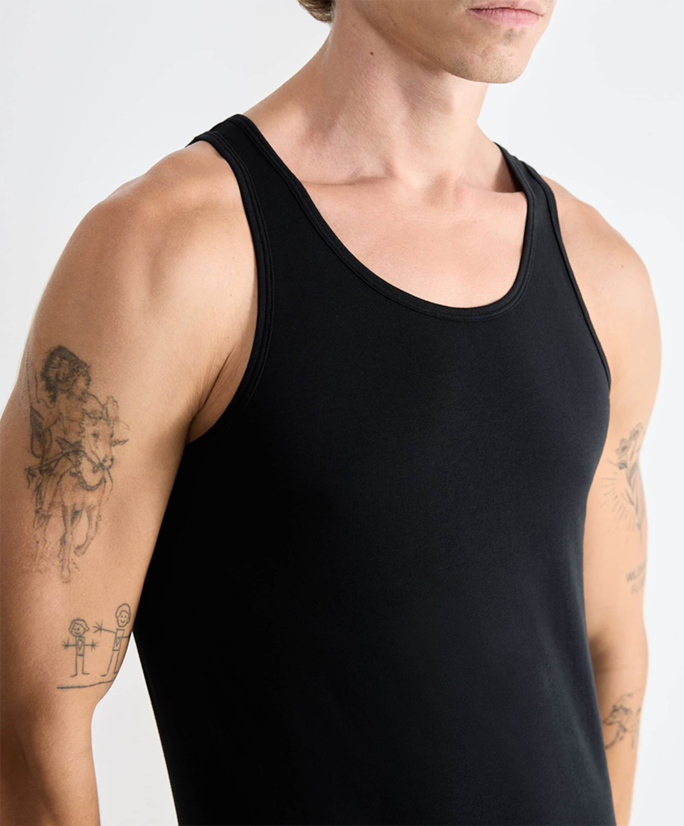 Sloggi Heren singlet zwart
