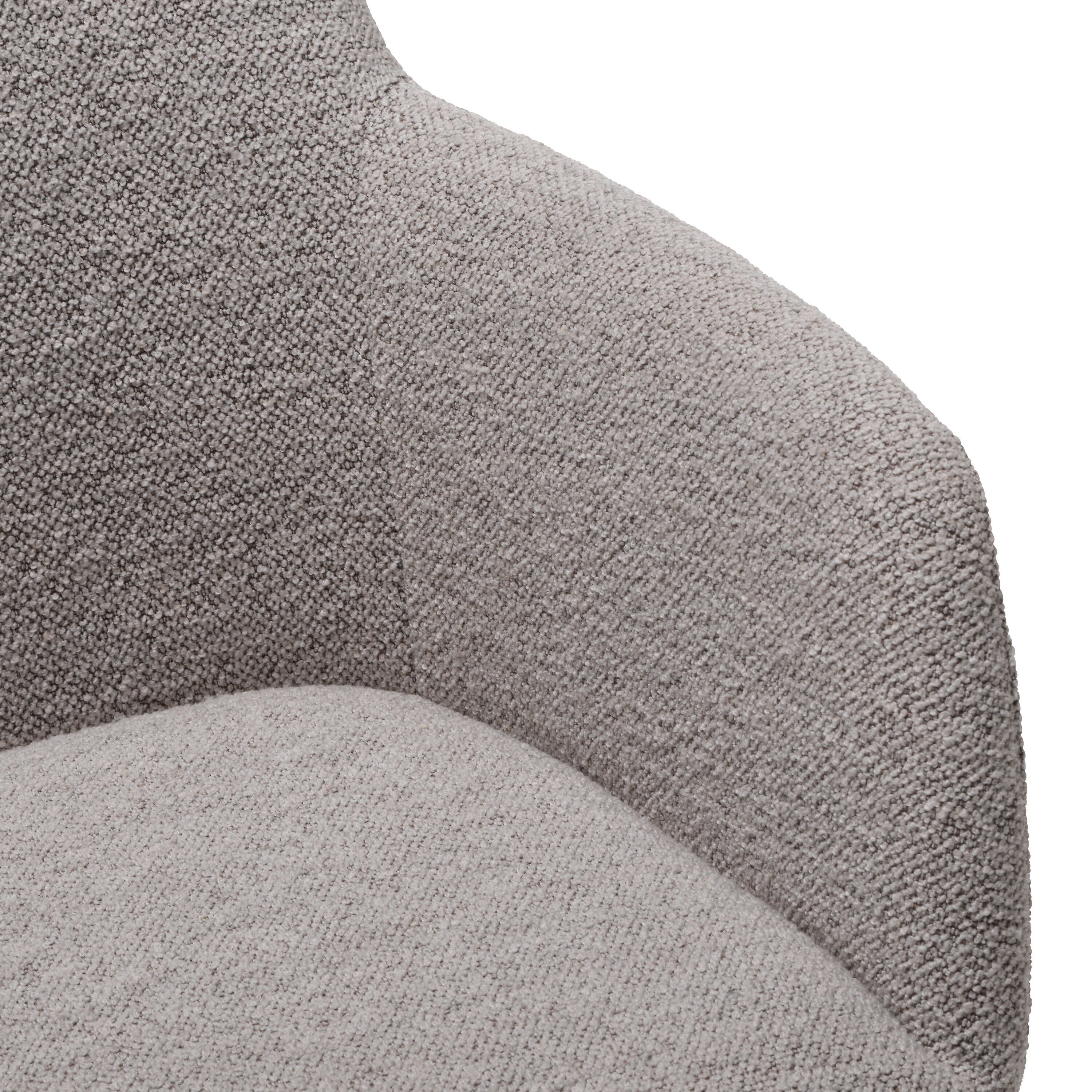 PECORA Stuhl - Taupe / B: 57.5 cm x T: 58.0 cm x H: 76.0 cm