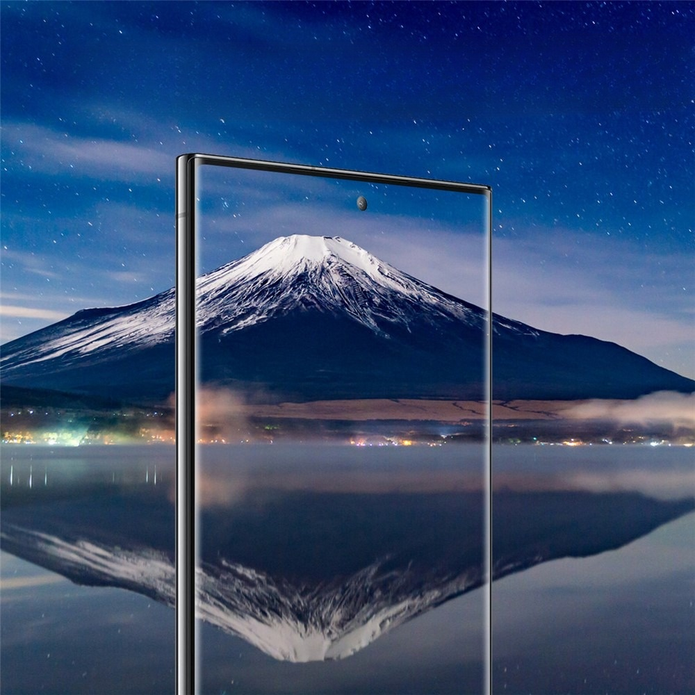 Samsung Galaxy S23 Ultra 5G Full-Screen Vollbild Panzer Glas mit Rahmen   Montagerahmen
