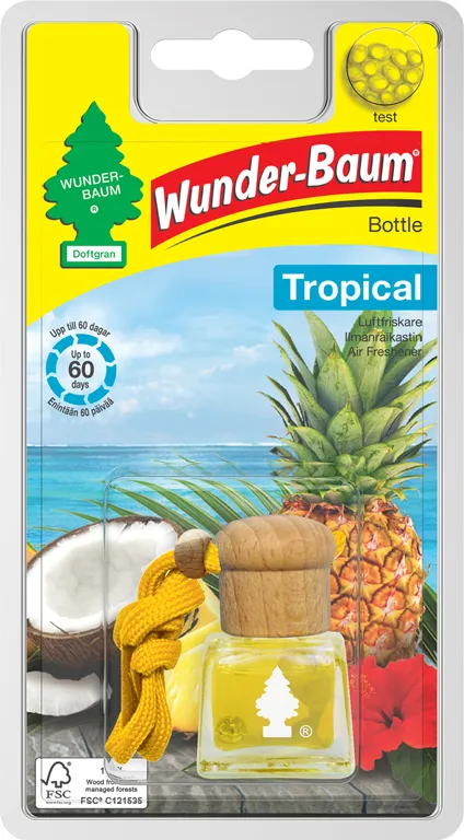 WunderBaum Duftflaske Tropical - 4,5 ml.