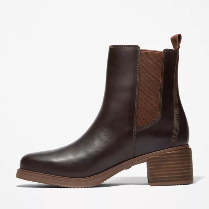 Bottine Chelsea Dalston Vibe pour femme en marron