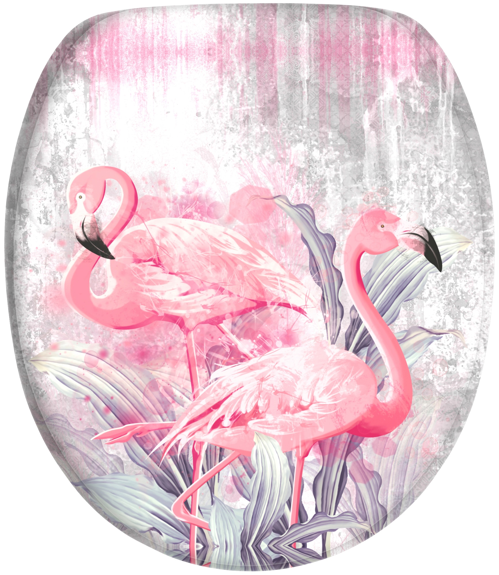 Sanilo WC-Sitz »Flamingo« mit Absenkautomatik, BxL: 37,7 x 42,0 - 47,0 cm