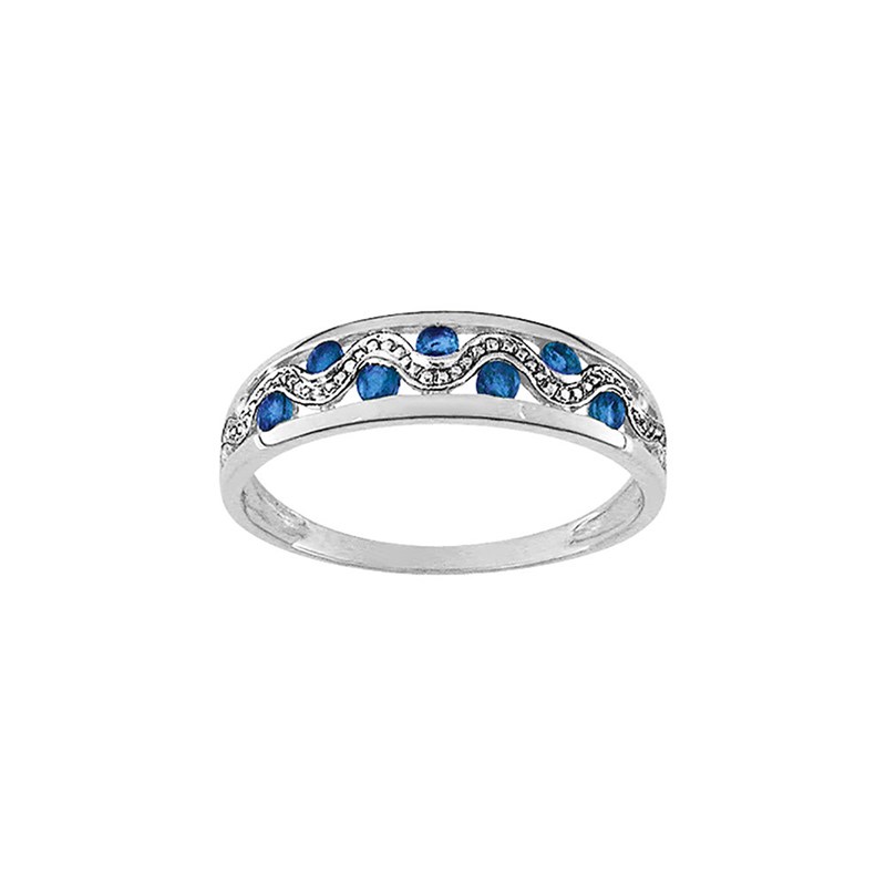 Bague femme - Saphir - Or 18 Carats