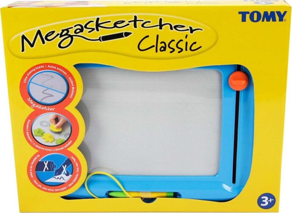 Tomy Megasketcher - Stor Magnetisk Tegnetavle - Orange