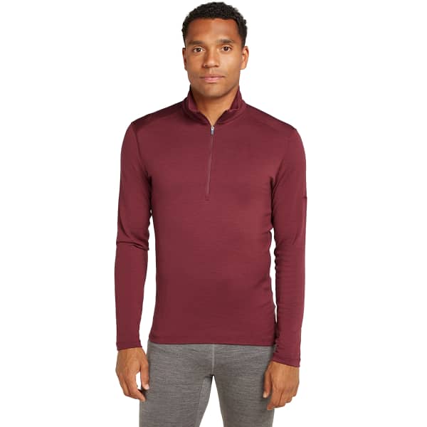 T-shirt thermique ICEBREAKER 260 TECH LS HALF ZIP PORT