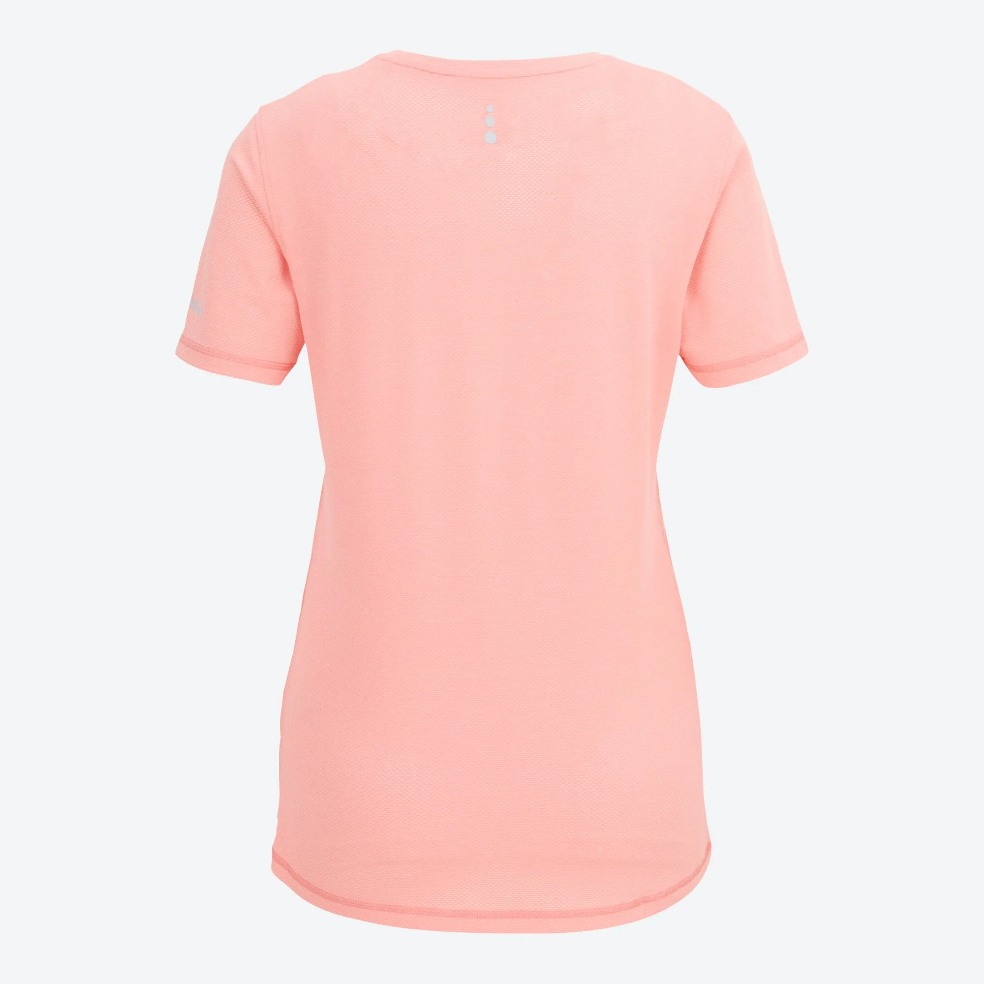 Damen-Fitness-T-Shirt mit Struktur-Material