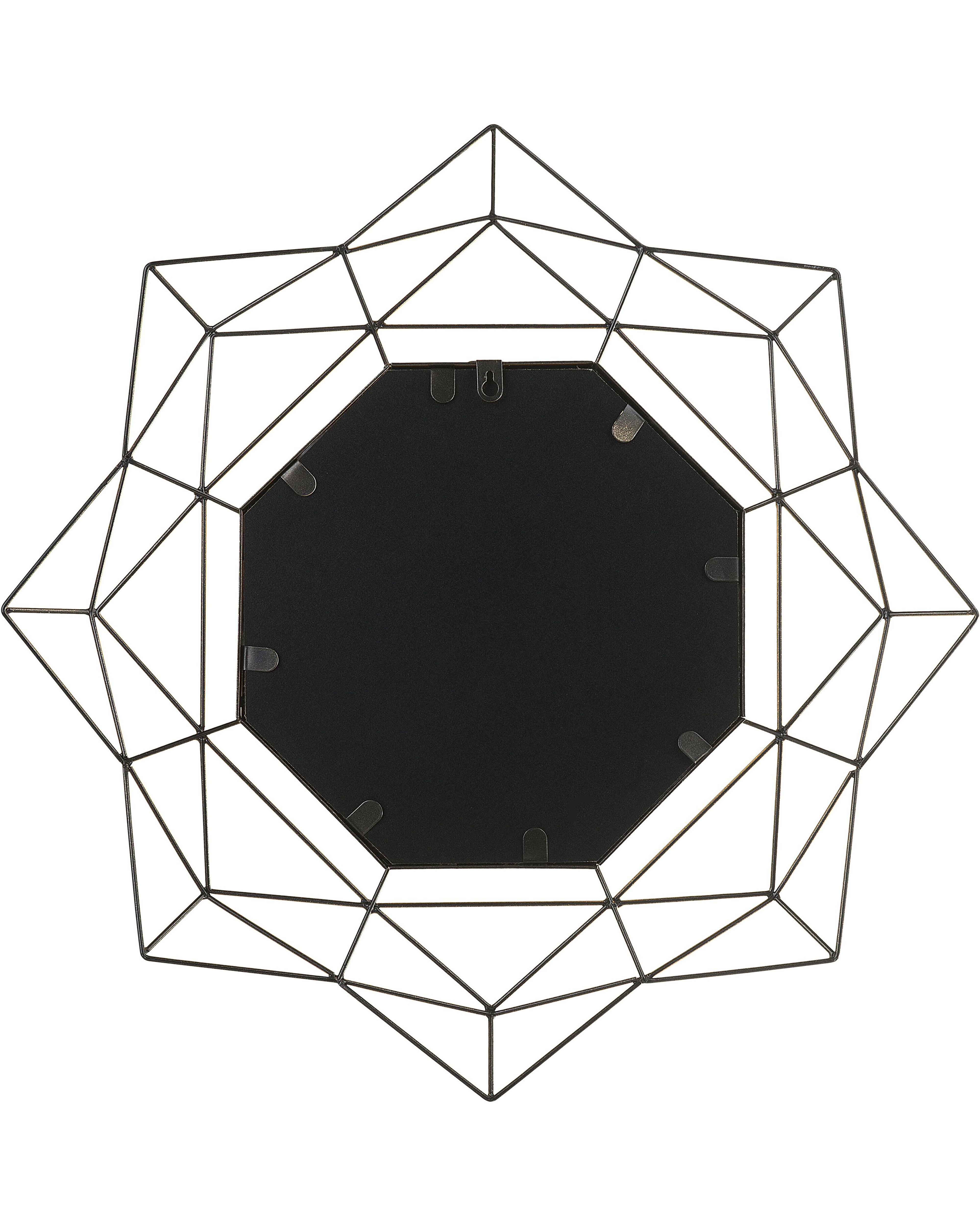 Wandspiegel HILLION 60 cm 60 cm Metaal Goud