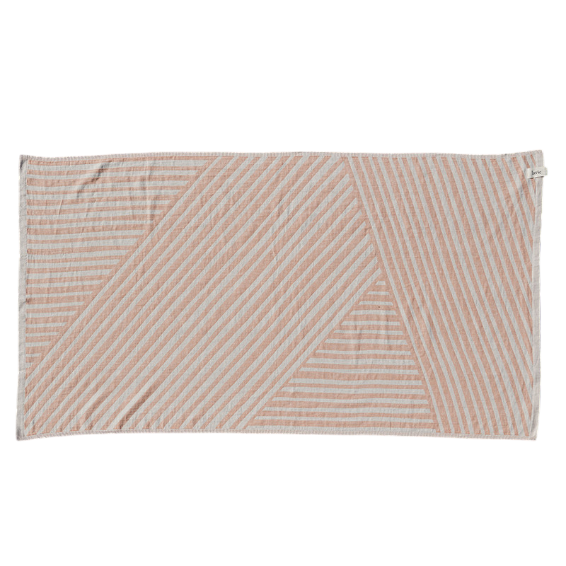 Ole Hamamtuch sweet potato/offwhite 90x170 cm