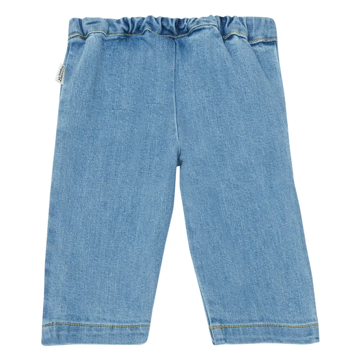 Poudre Organic Pantalon Coton Bio Pomelos | Bleu