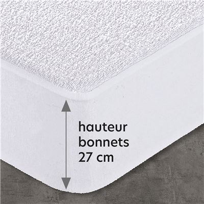 Housse alèse bouclette IMPERMEABLE STANDARD