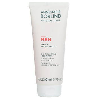 Annemarie Borlind Annemarie Borlind Men System Energy Boost 2-in-1 Cleanser Face & Body 200ml/6.76oz