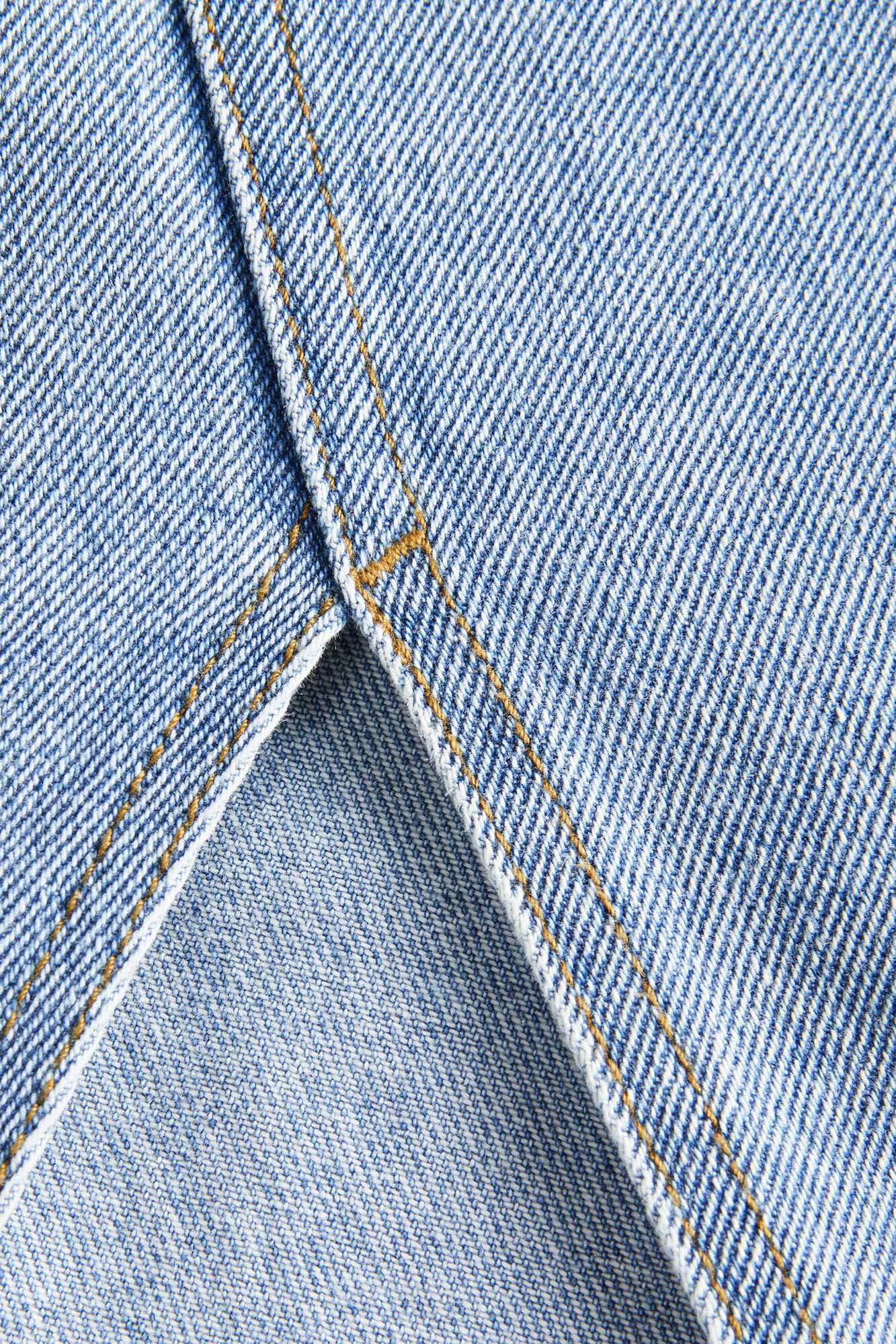 Saia longa de jeans