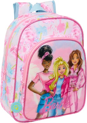 Barbie Small Ryggsekk 10L Painterly, Rosa/lyseblå
