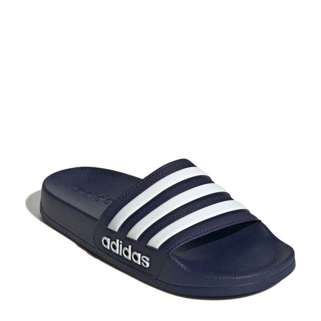 adidas Adilette Shower slippers donkerblauw/wit