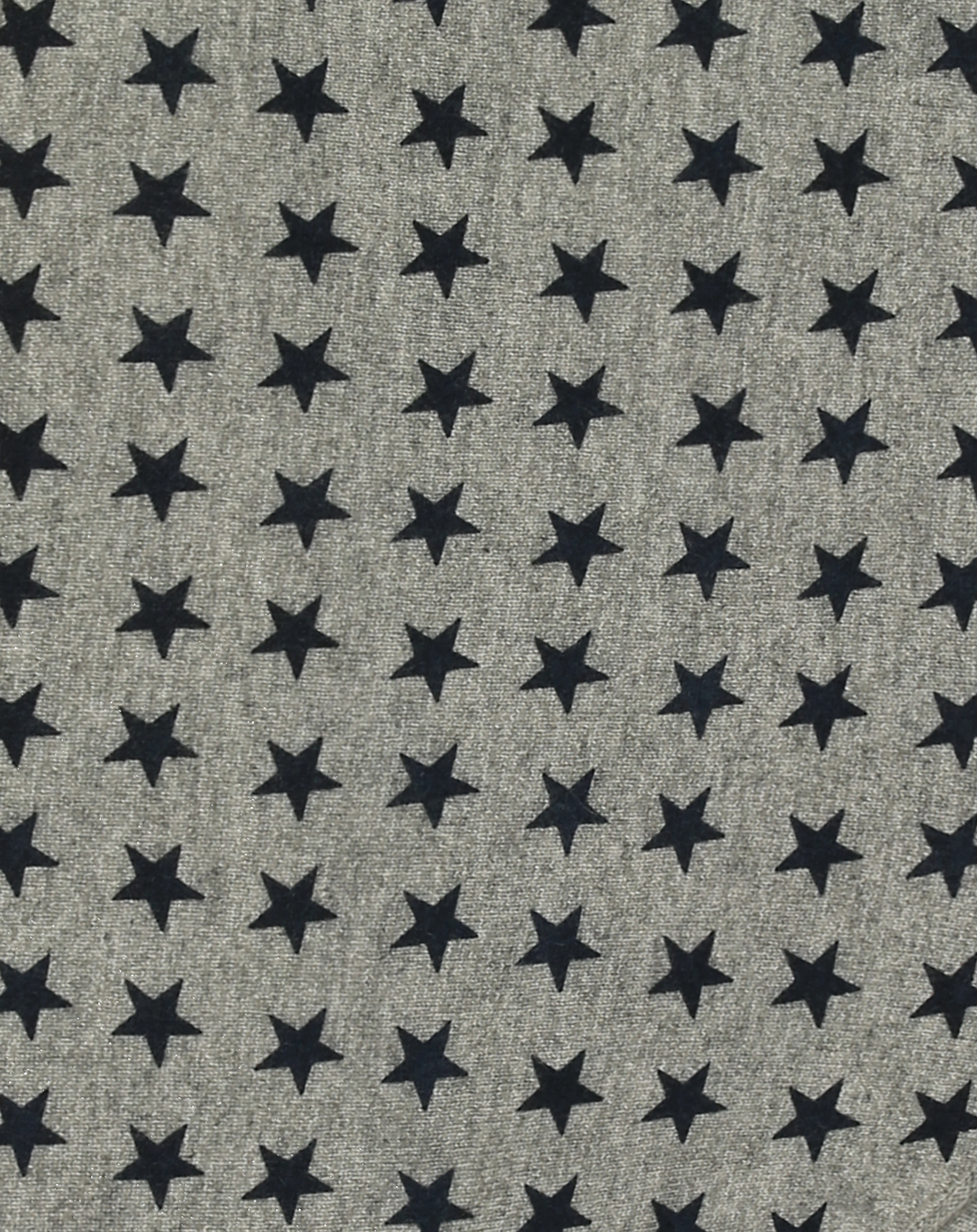 Kaschmir-Triangleschal STARS in grau