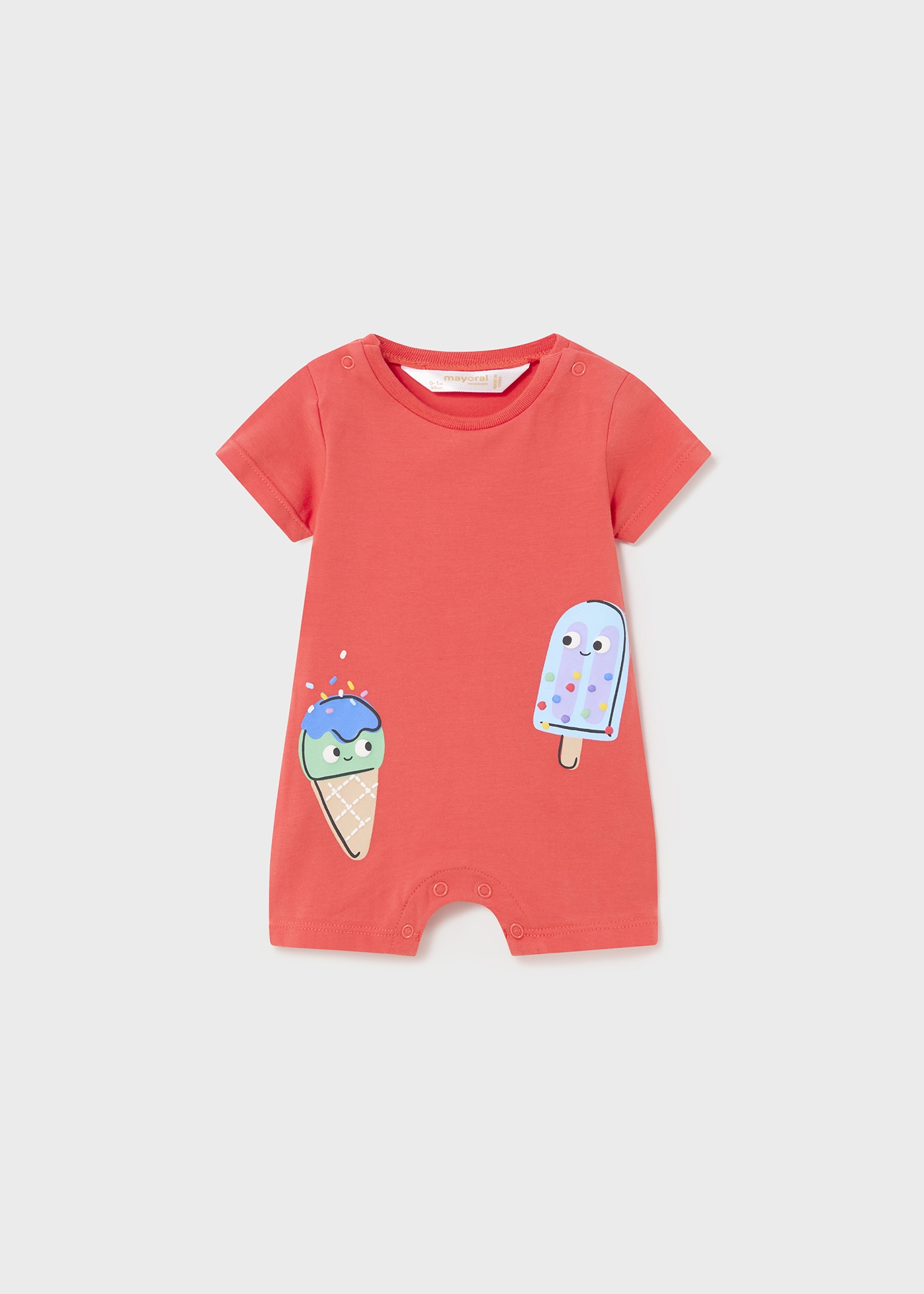 Conjunto de 3 macacões Better Cotton para recém-nascidos, cor Blue Bell