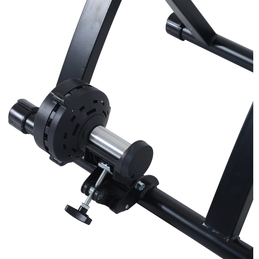 HOMCOM Rollentrainer mit Magnetbremse schwarz