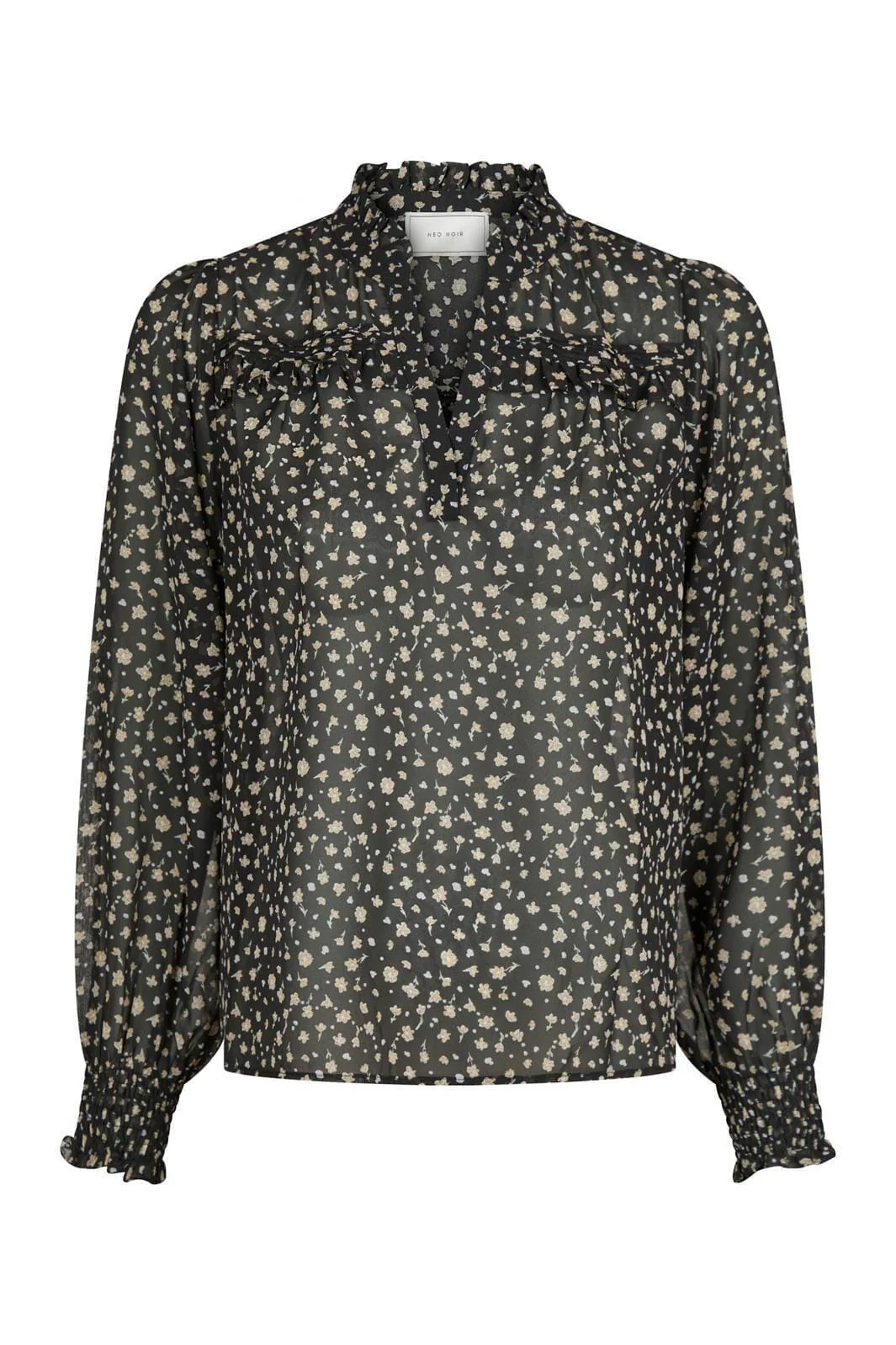 Neo Noir Rhia Secret Flower Blouse
