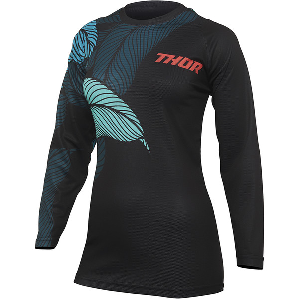 Thor Motocross - Maillot femme Sector Urth Noir / Bleu