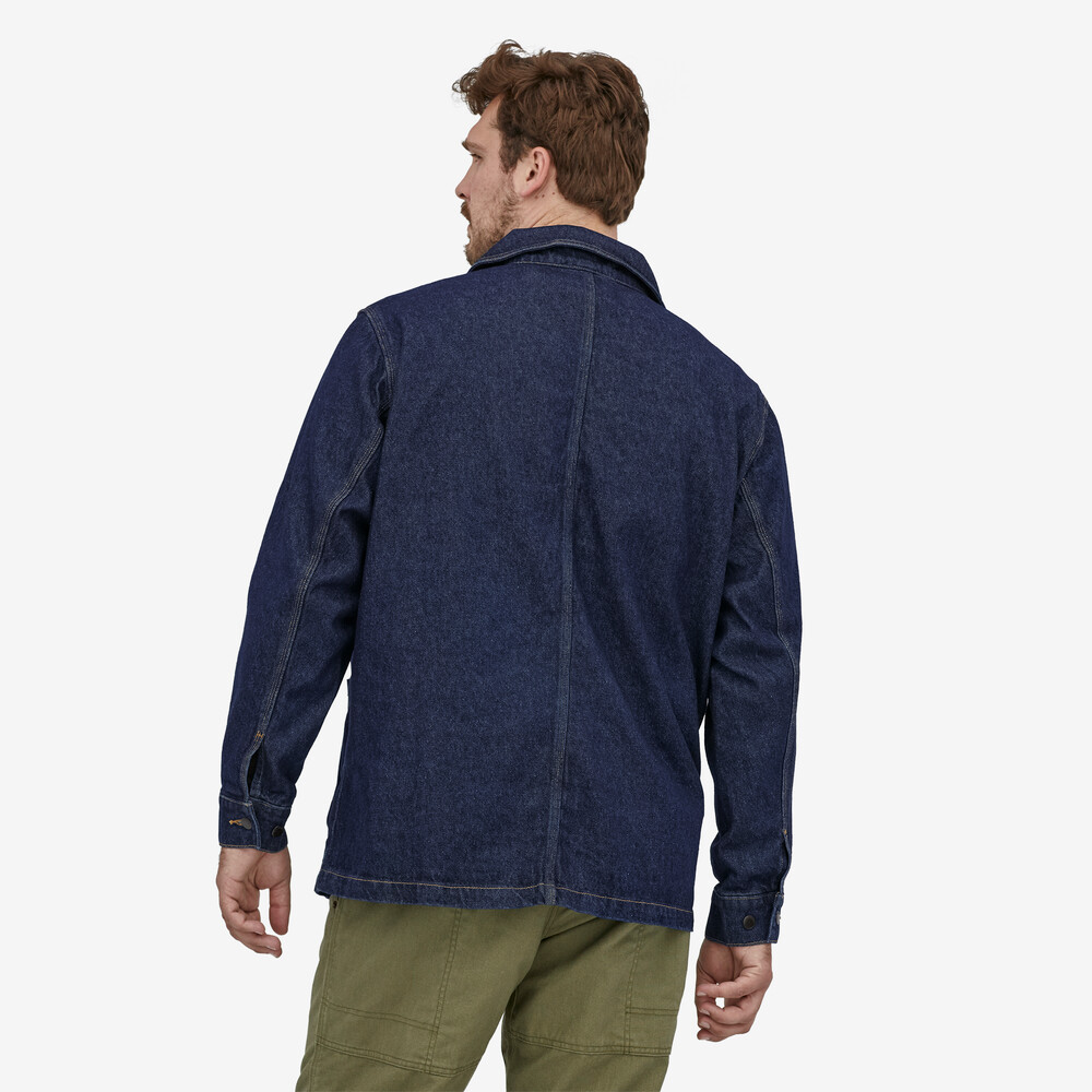 Arbeitsjacke aus Hanf-Denim für Herren