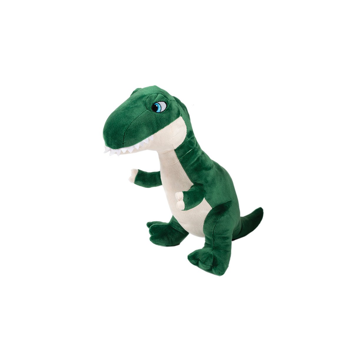 Peluche dinosaure vert 35 cm