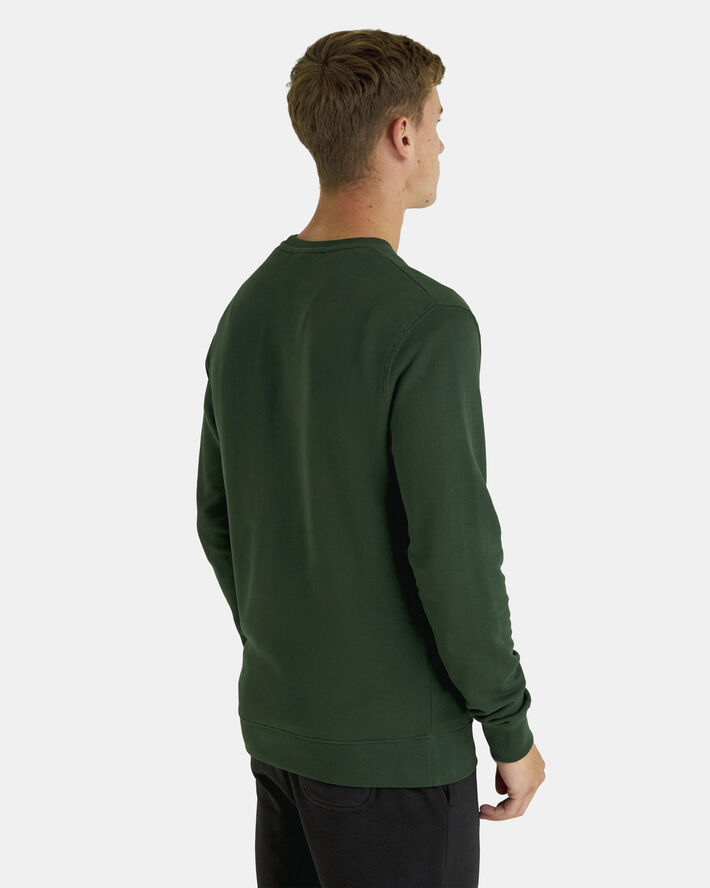 Lyle & Scott Crew Neck Sweatshirt W486 dark green