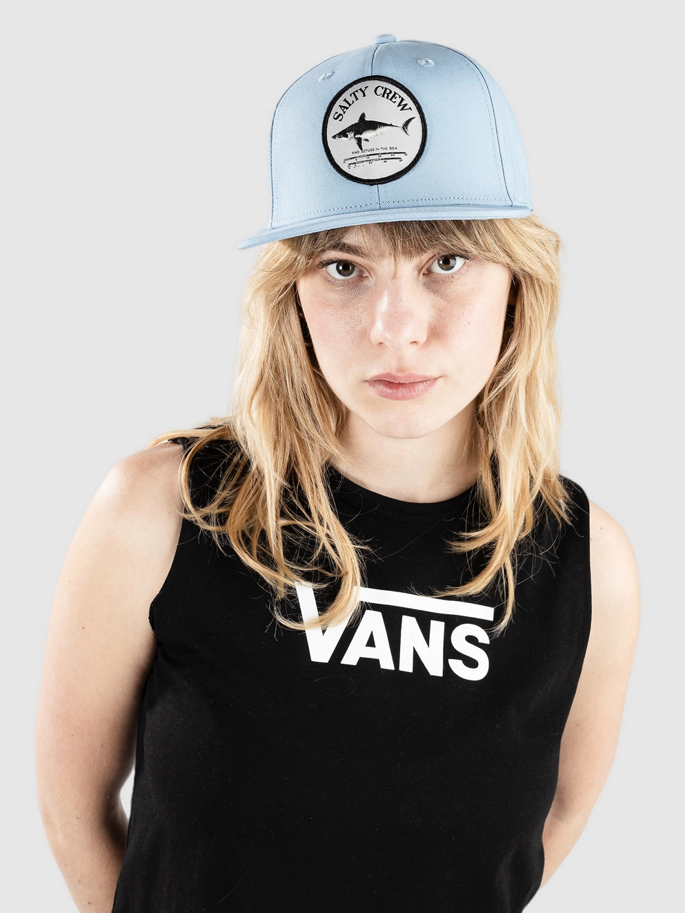 Salty Crew Bruce 6 Panel Kids Cap marine blue