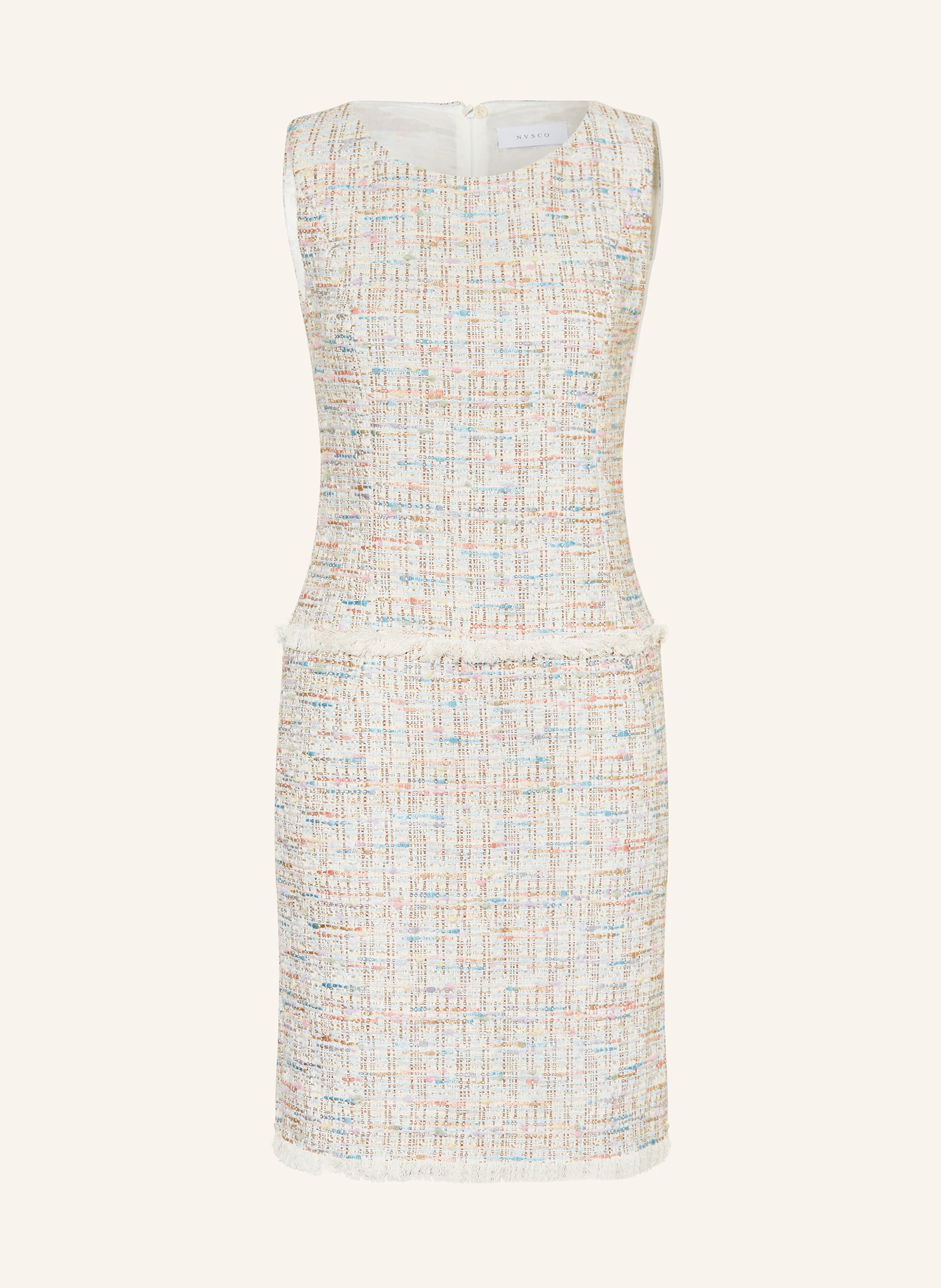 NVSCO Etuikleid JOLLIE aus Bouclé mit Glitzergarn