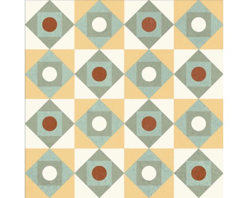 Porseleinen wand- en vloertegel Heritage taco in 76 verschillende designs 16,5 x 16,5 cm