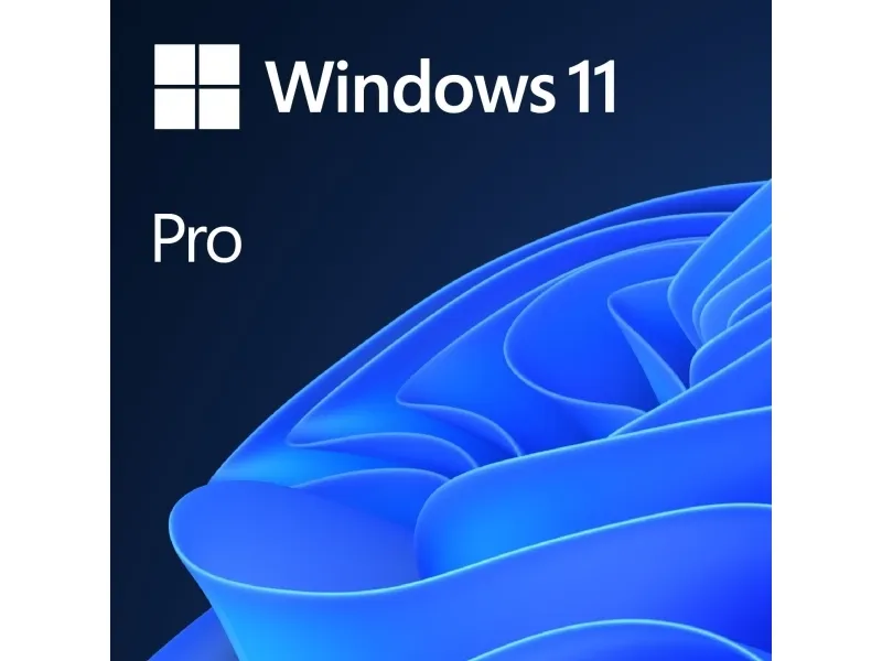 Microsoft Windows 11 Pro, Original Equipment Manufacturer (OEM), Tysk, 1 licens(er), 64 GB, 4 GB, 1 GHz