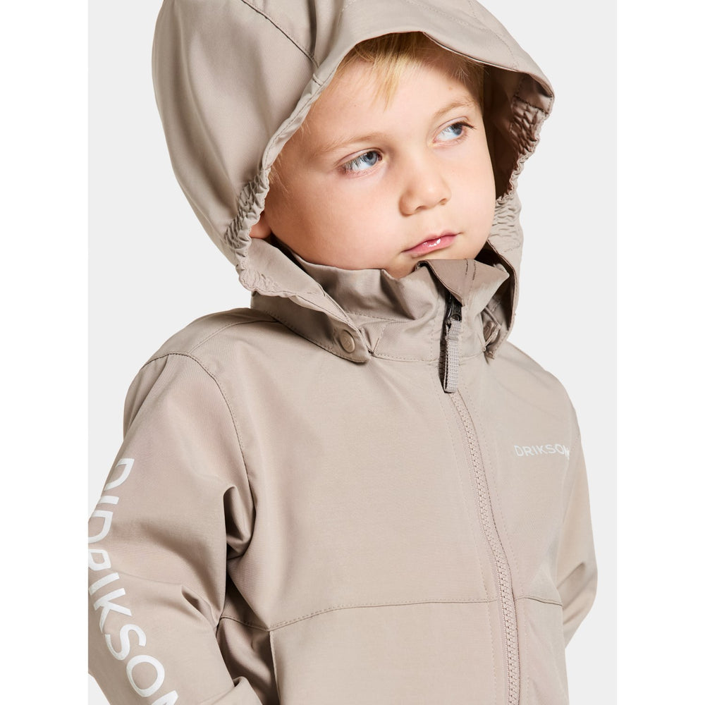 Køb Didriksons Beach Beige Hallon Kids Jakke